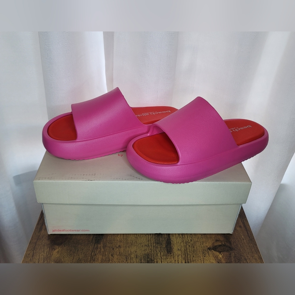 Pink Slide Sandals